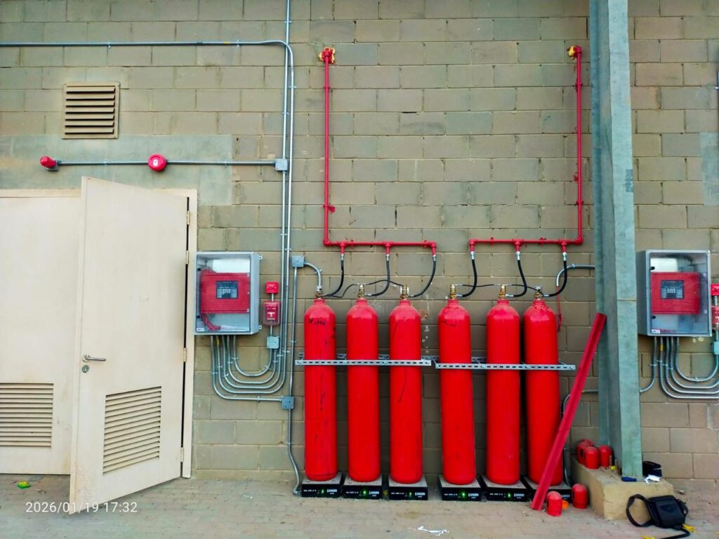نظام اطفاء الحريق CO2