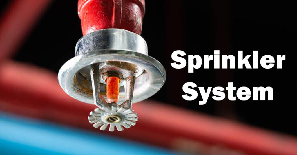 sprinkler system