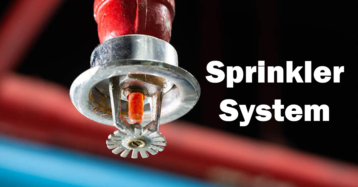 sprinkler system