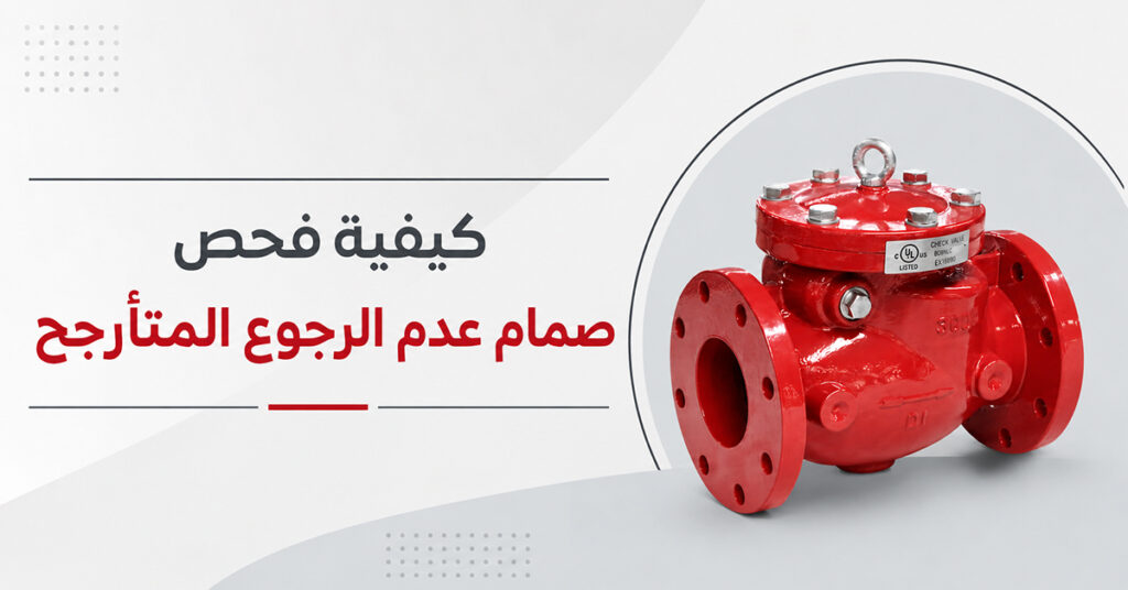 كيفية فحص صمام عدم الرجوع المتأرجح